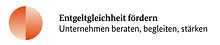 Logo Unternehmensprogramm Entgeltgleichheit fördern