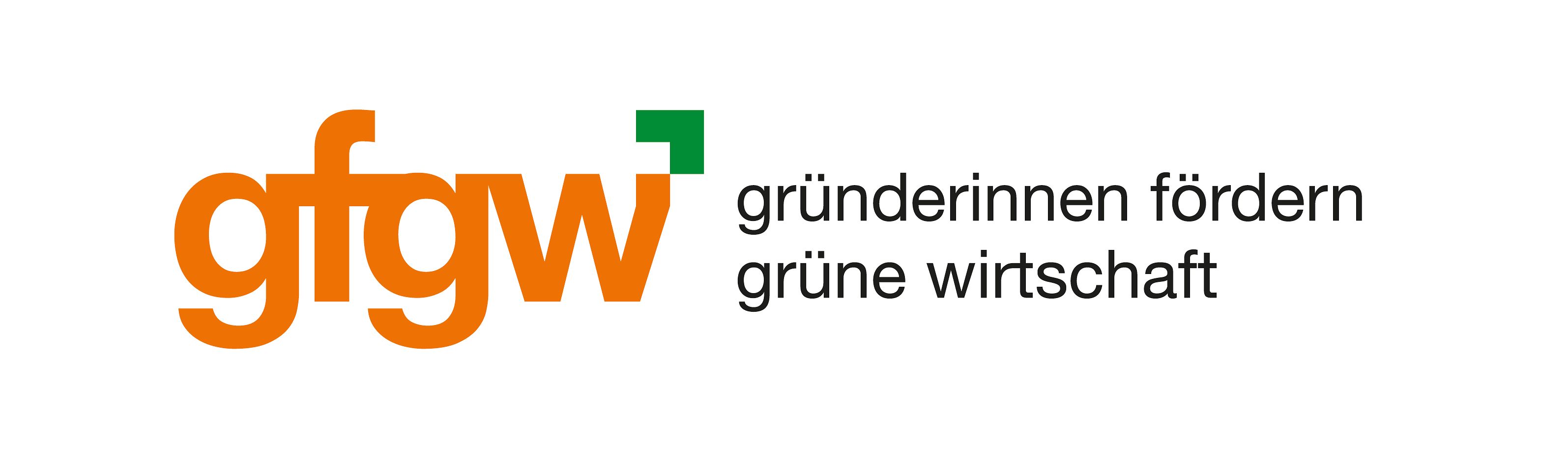 Logo Gründerinnen fördern grüne Wirtschaft