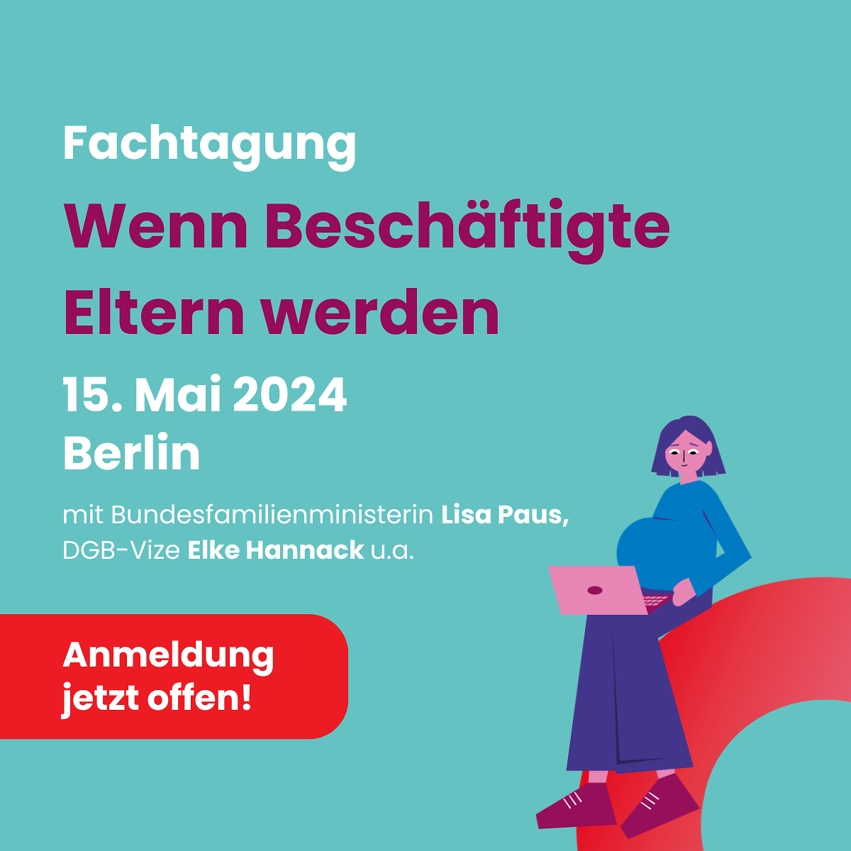 Flyer zur Fachtagung mit Informationen zur Veranstaltung