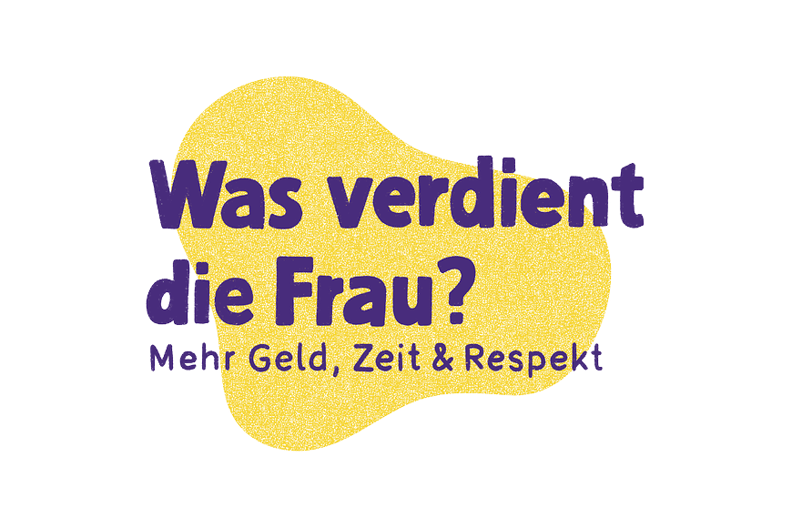 Logo des DGB-Projekts "Was verdient die Frau?"